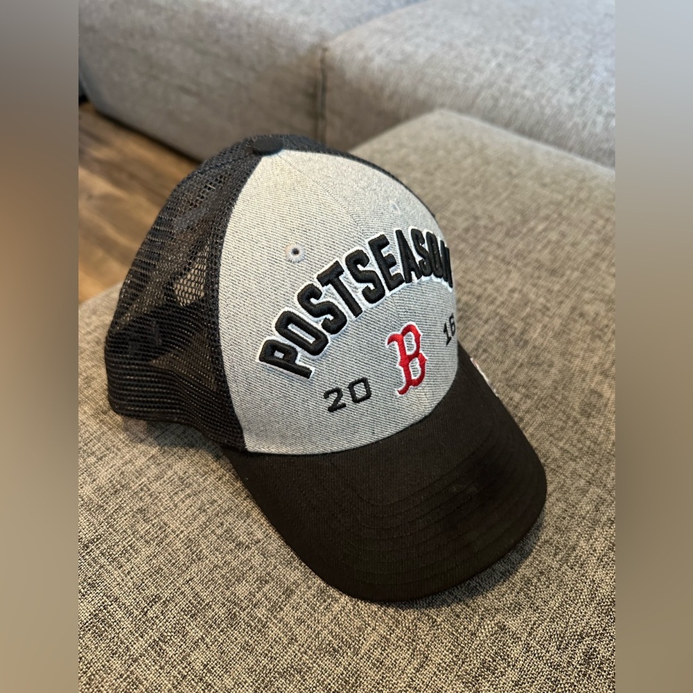 Baseball Hat 2016 Postseason Snapback Cap '47 Forty Seven MLB Lid Black & Gray